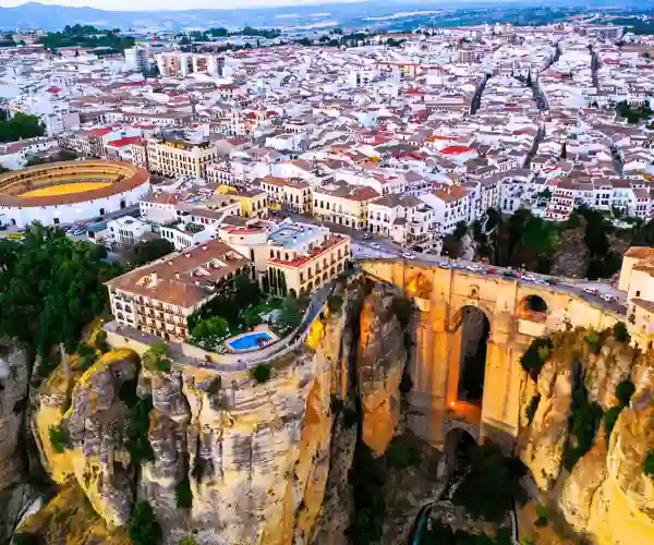 Guadalevín-kløften i Ronda