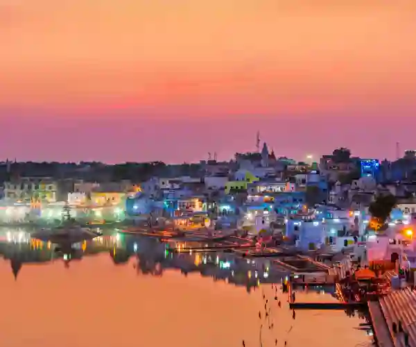 Den hellige sø i Pushkar