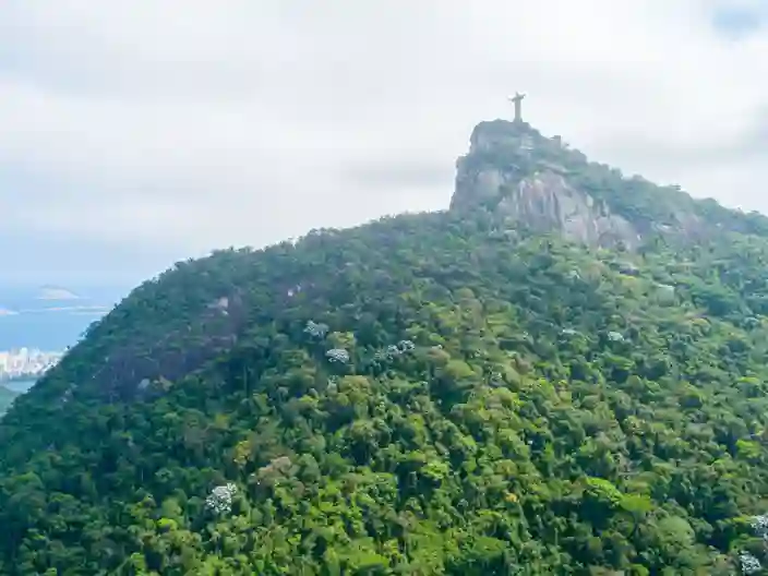 Statue Af Jesus Kristus I Rio De Janeiro