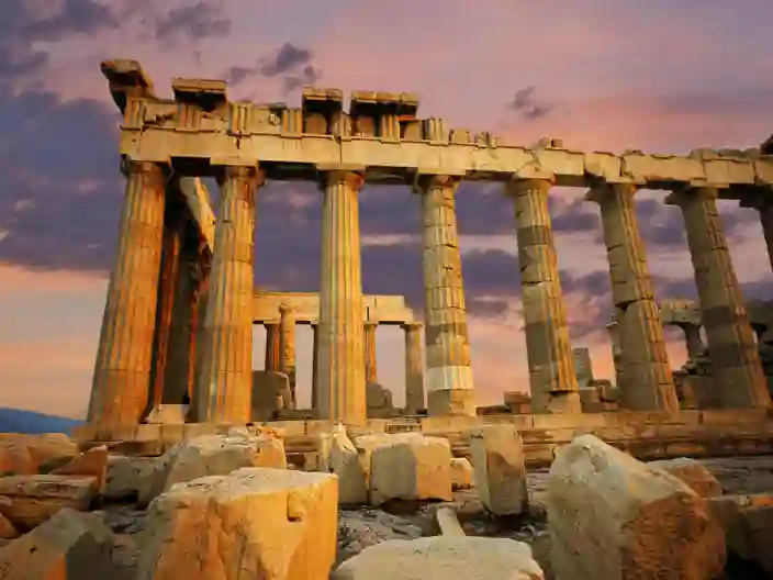 Parthenon-templet i Aten