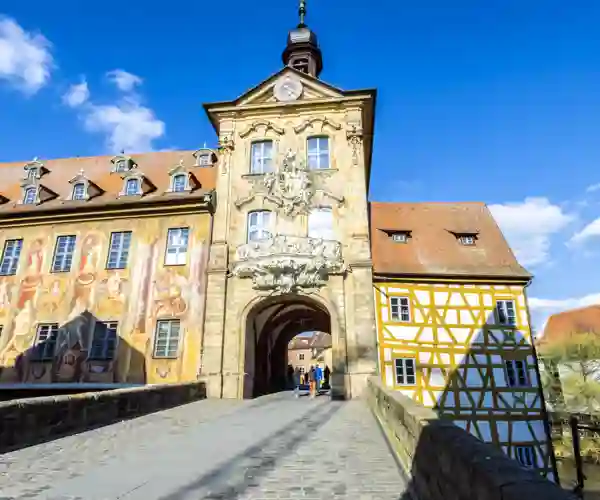 Det gamle rådhuset i Bamberg