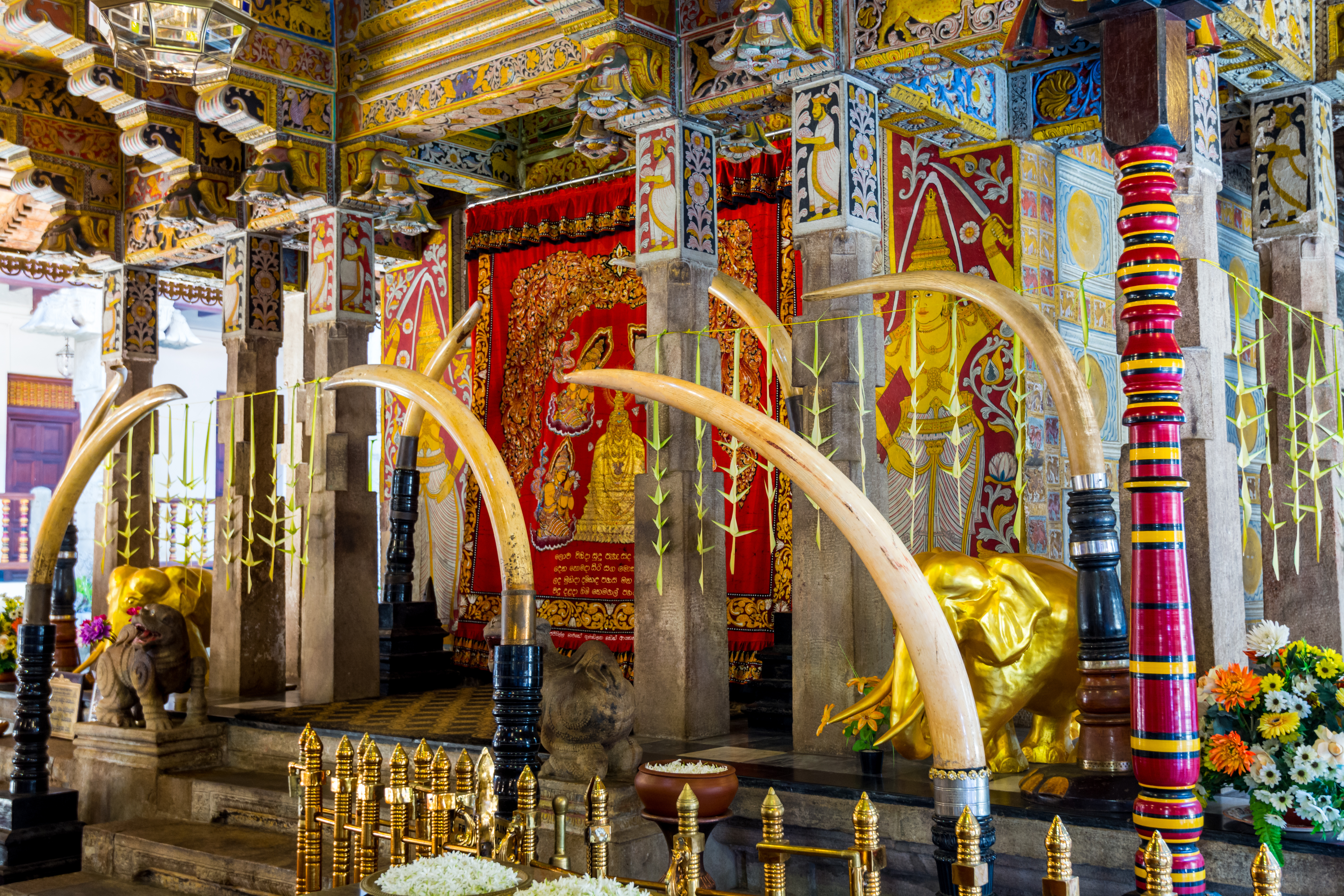 Indgangen til den hellige Buddha tand