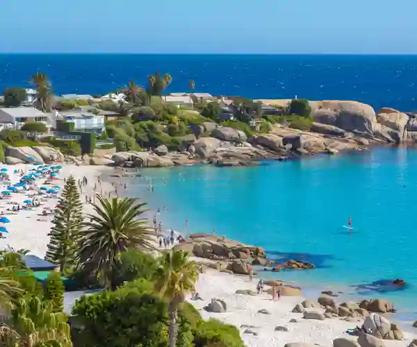 Clifton Beach i Cape Town