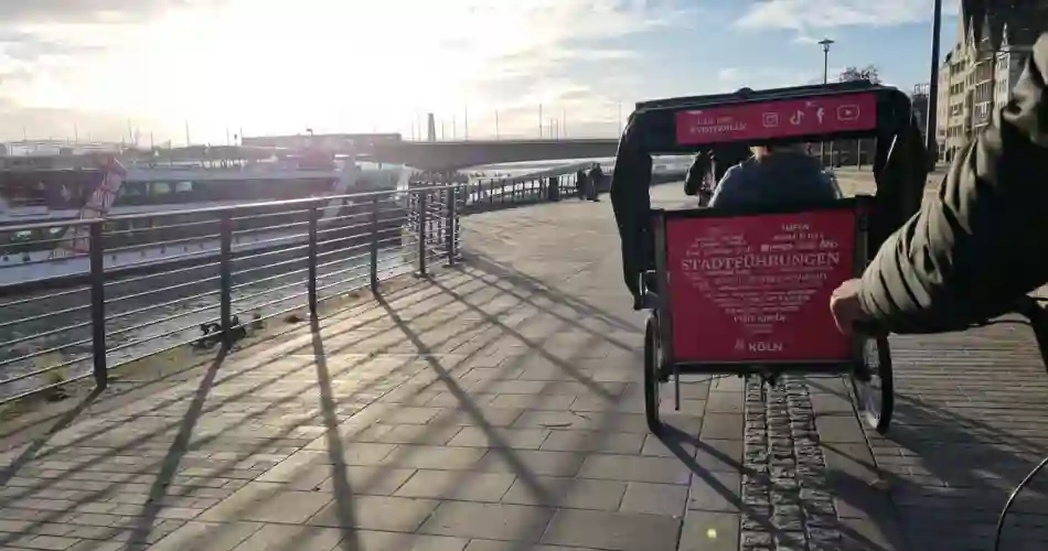 Rickshawguiding i Köln