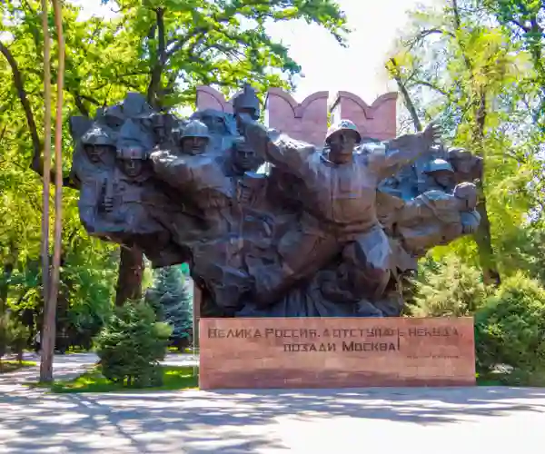 Minnesmerke i Panfilov park