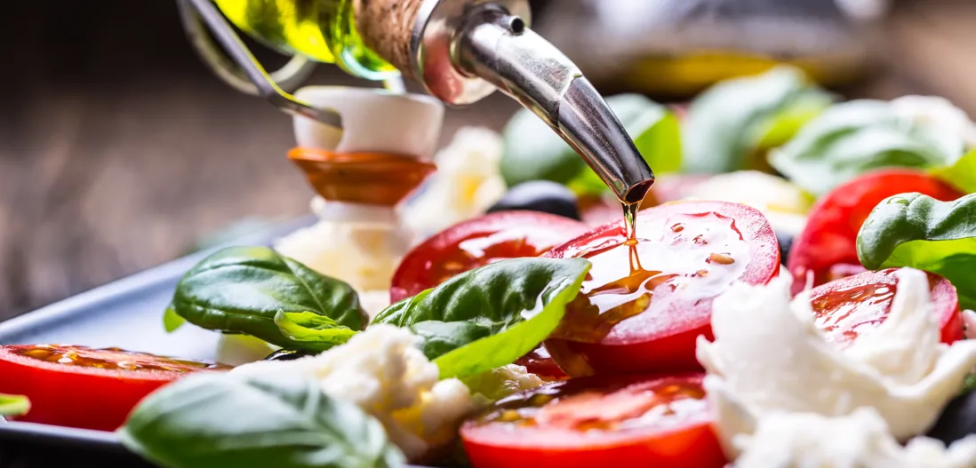 Tomatsalat med mozzarella