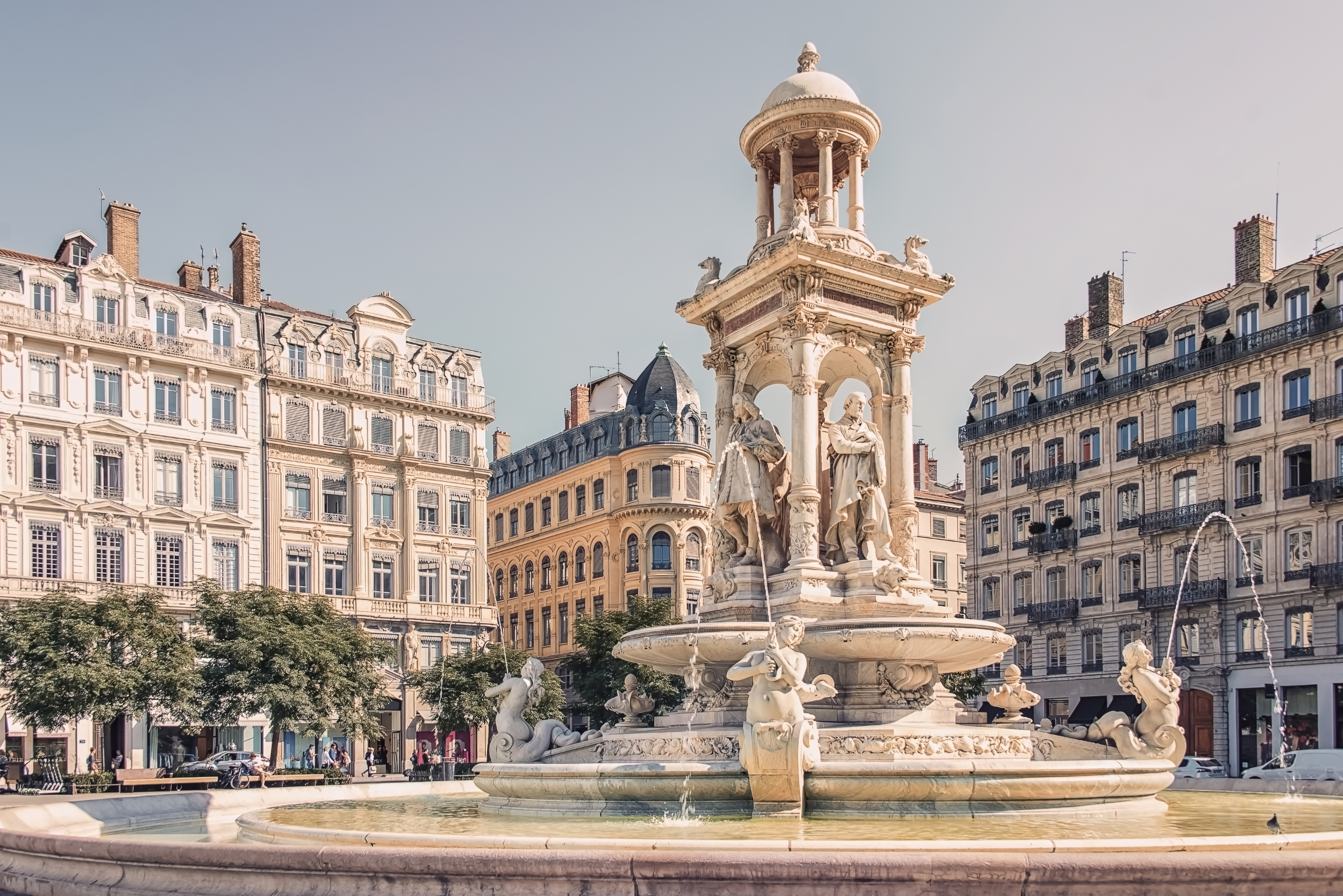 Place Des Jacobins i Lyon