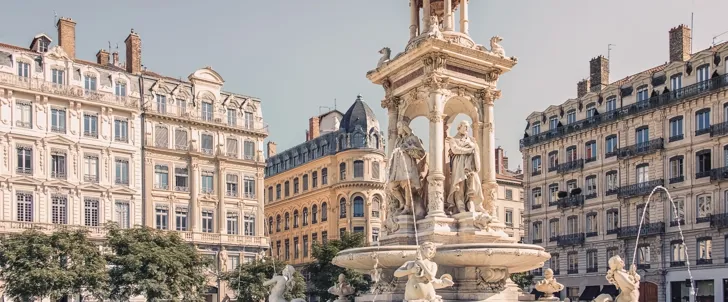 Place Des Jacobins i Lyon