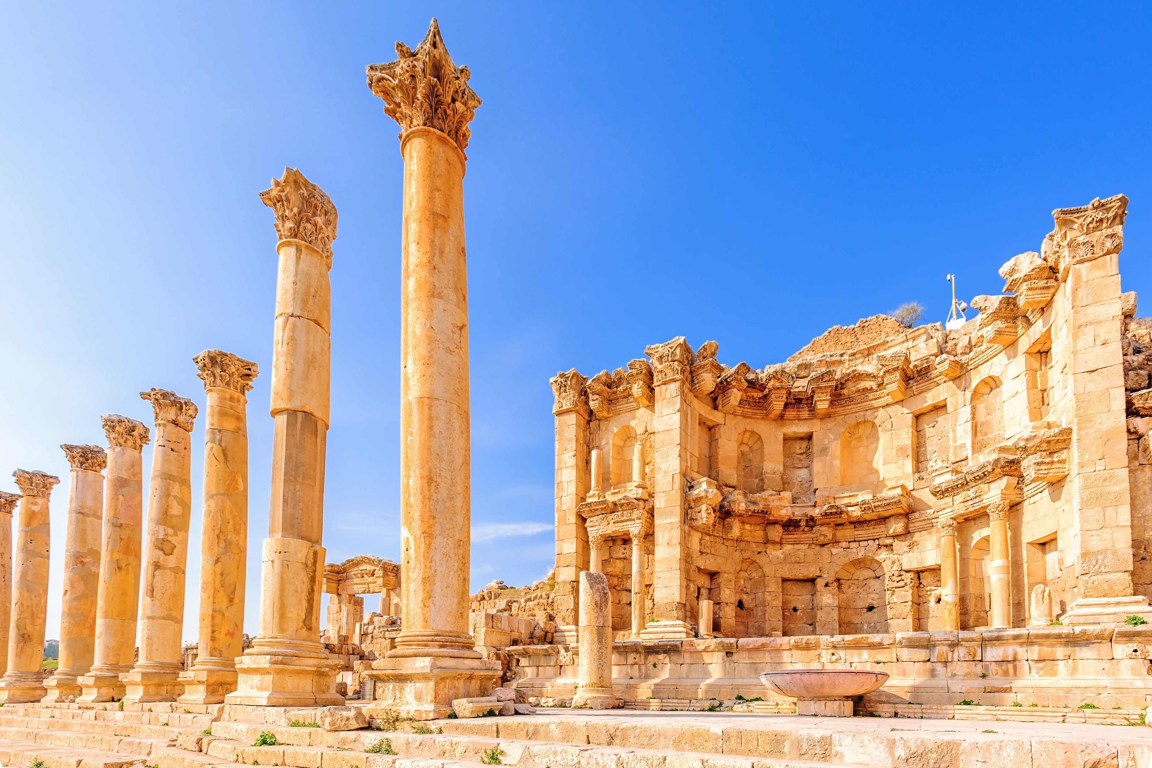 Nymphaeum i Jerash