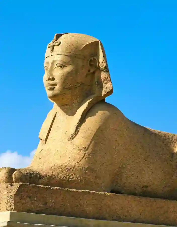 Sfinxen vid Serapistemplet