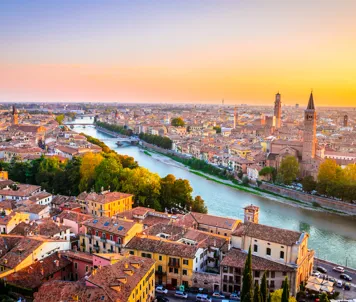 Smukke Verona i Italien