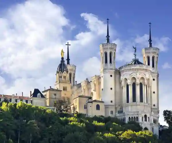 Notre Dame De Fourviere i Lyon
