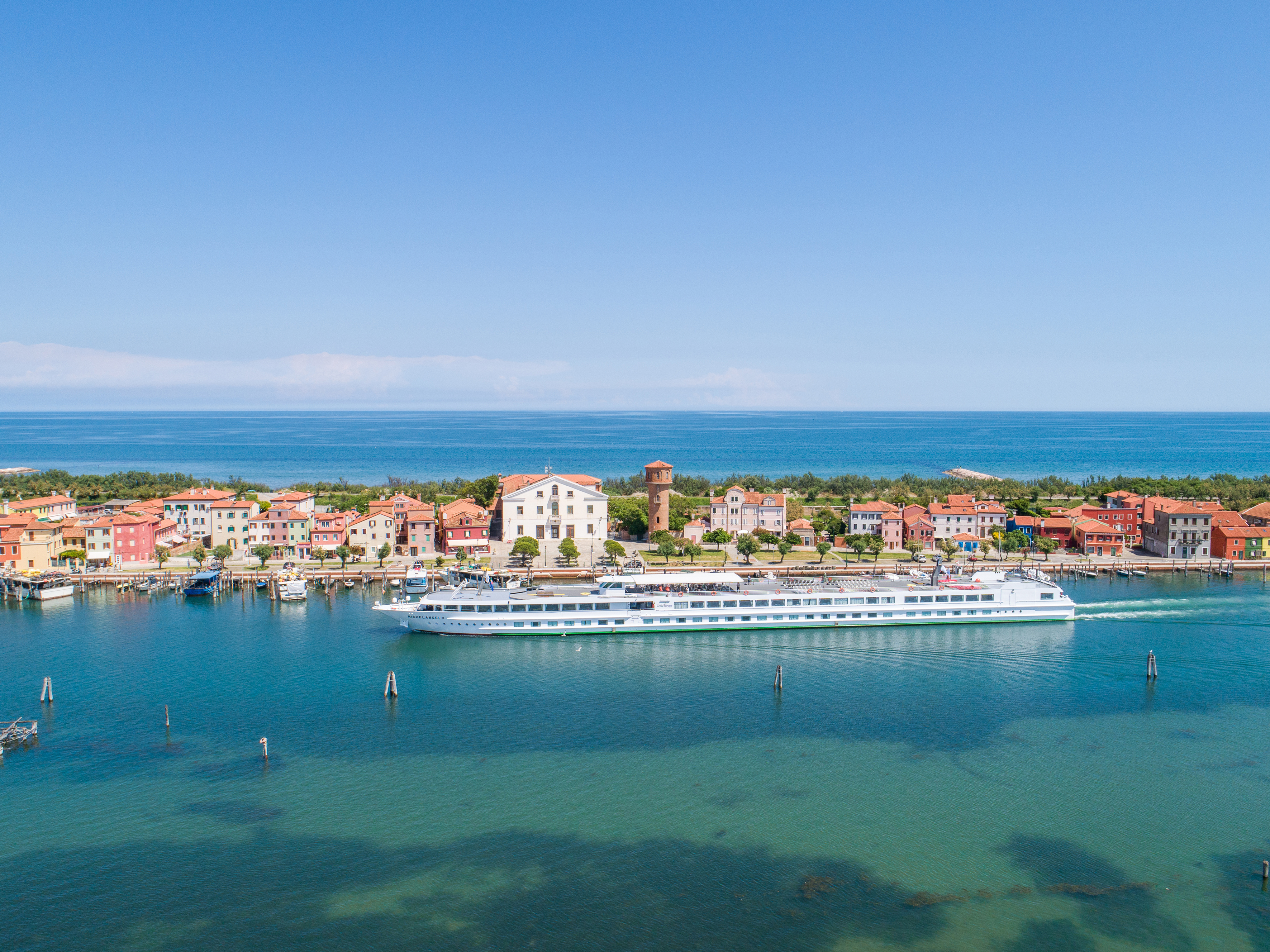 M/S Michelangelo i lagunen