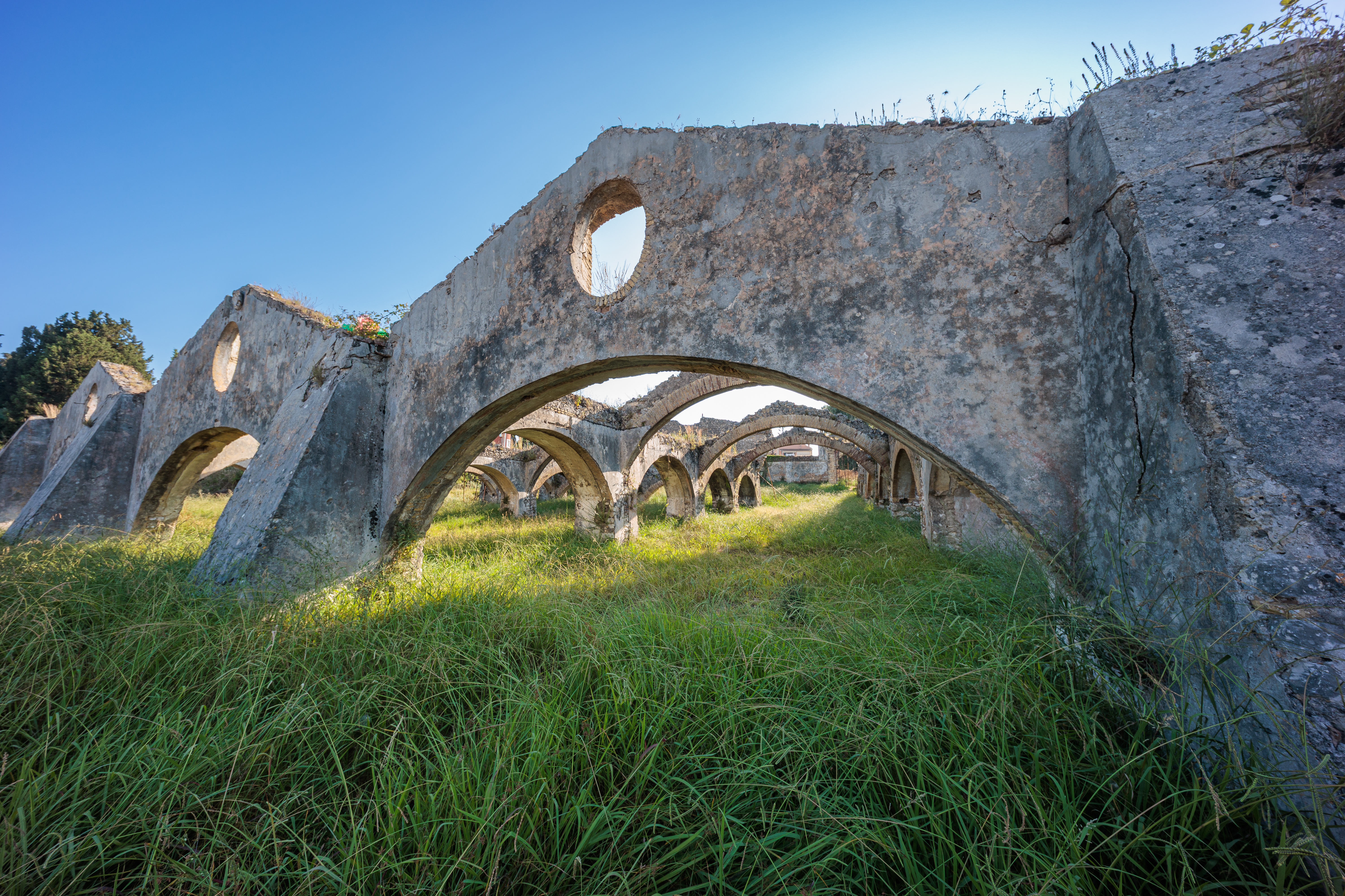 Det venetianske skipsverftet i Gouvia