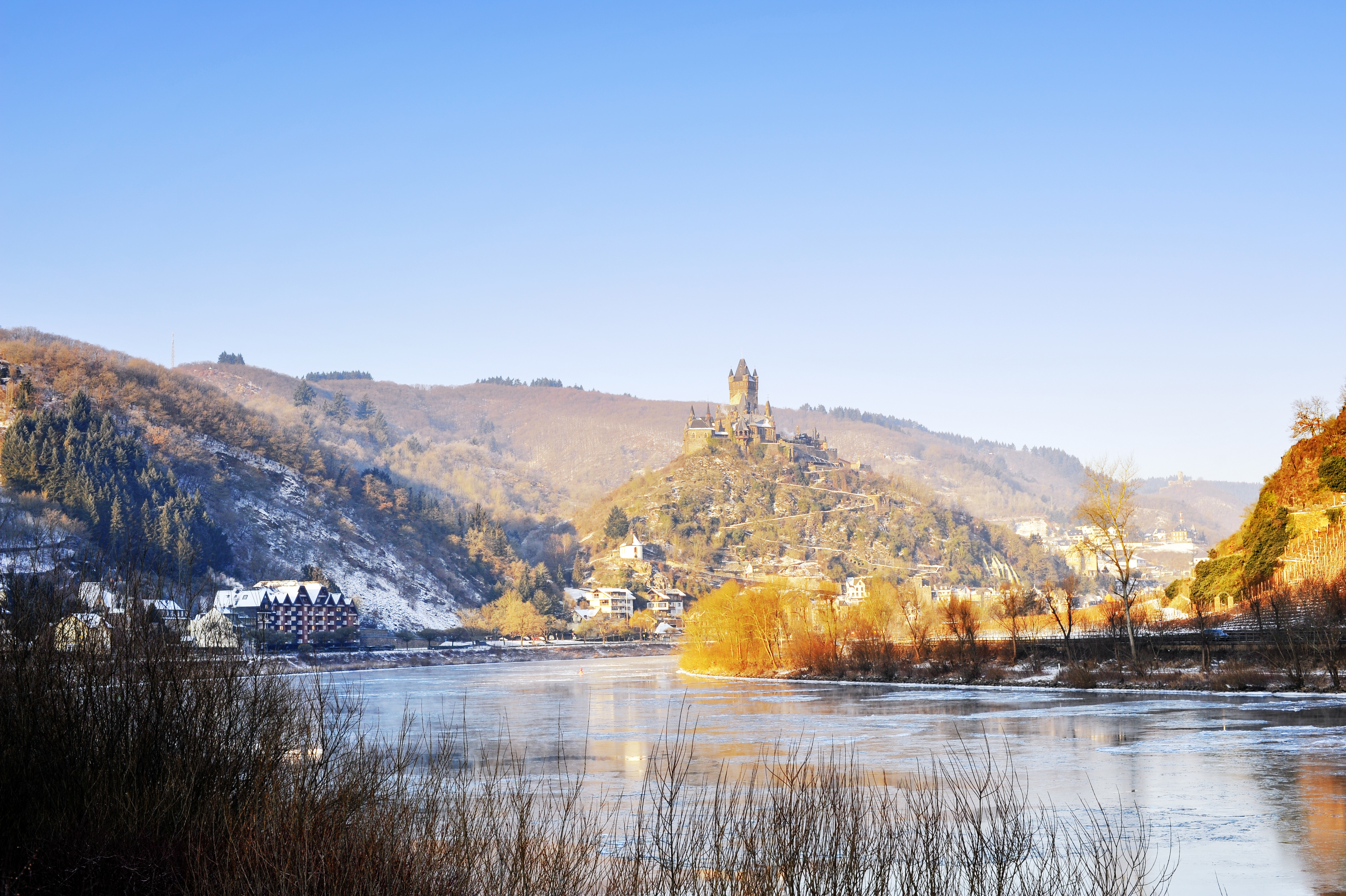 Vinter i Cochem