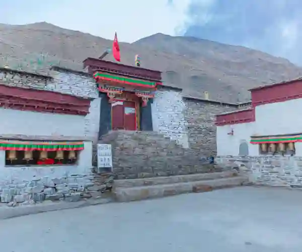 Buddhistklosteret Rongbuk