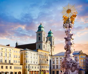 Linz Hauptplatz, Østerrike