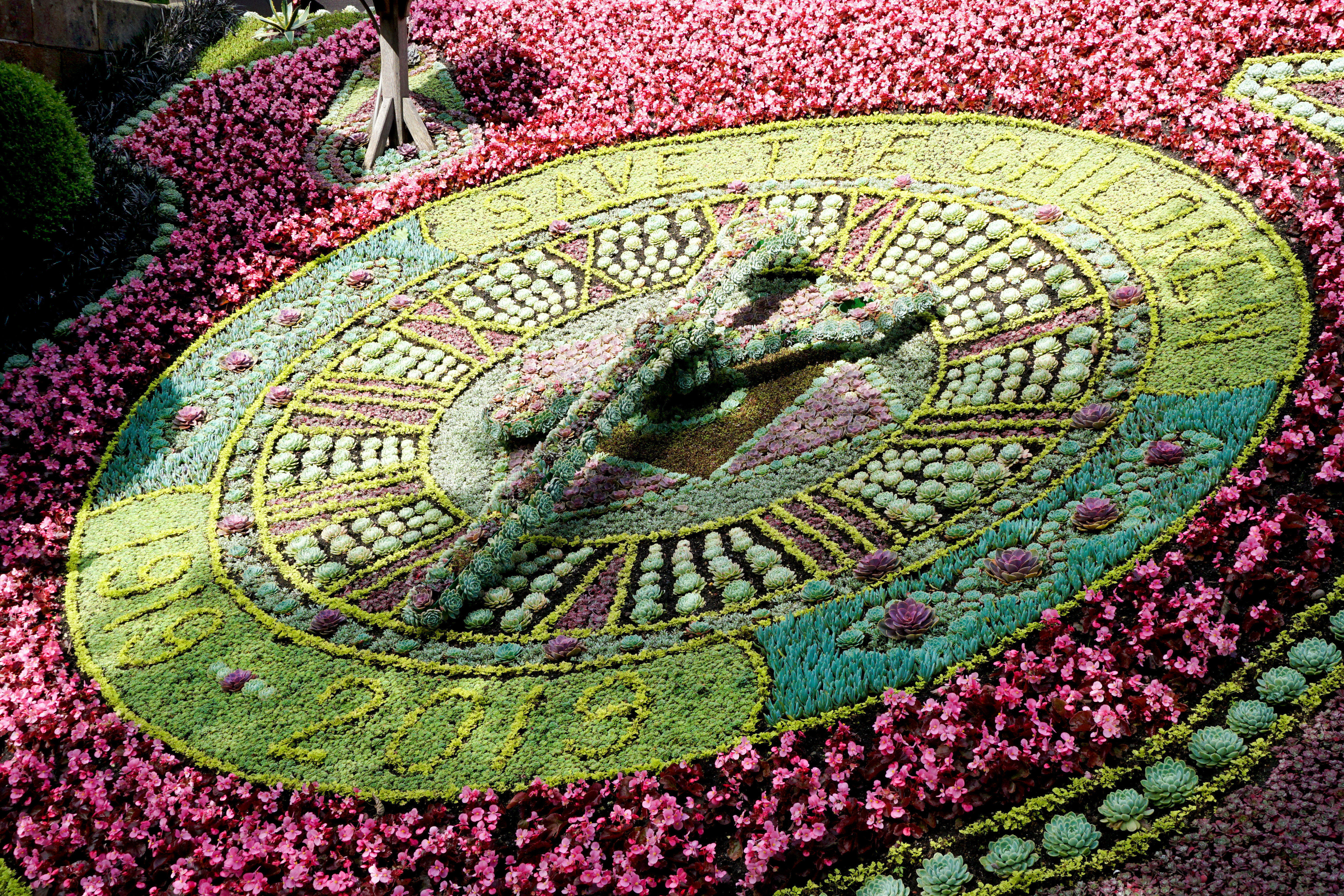 Blomsteruret i Prince Street Gardens