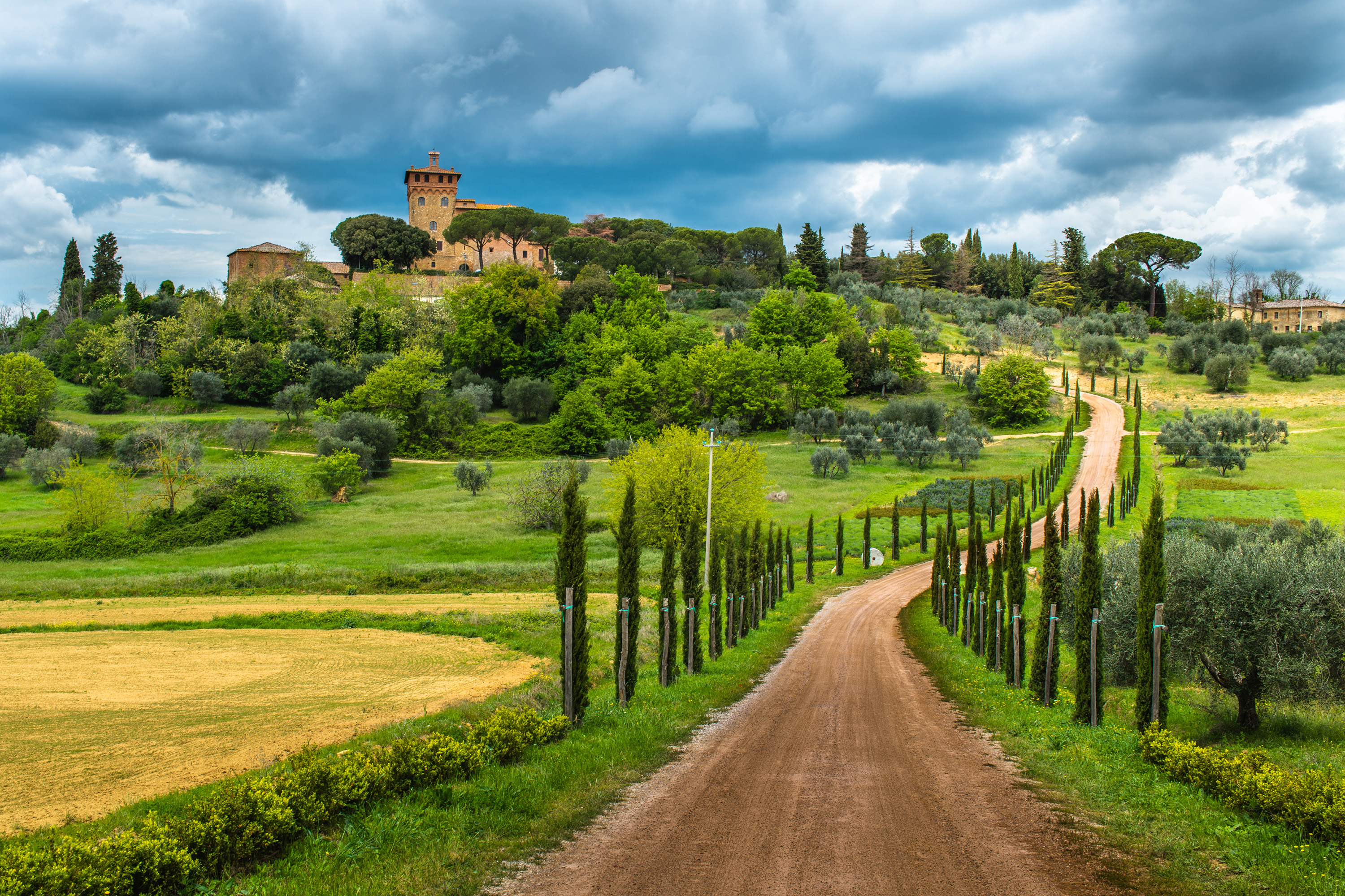 Chianti-regionen i Toscana