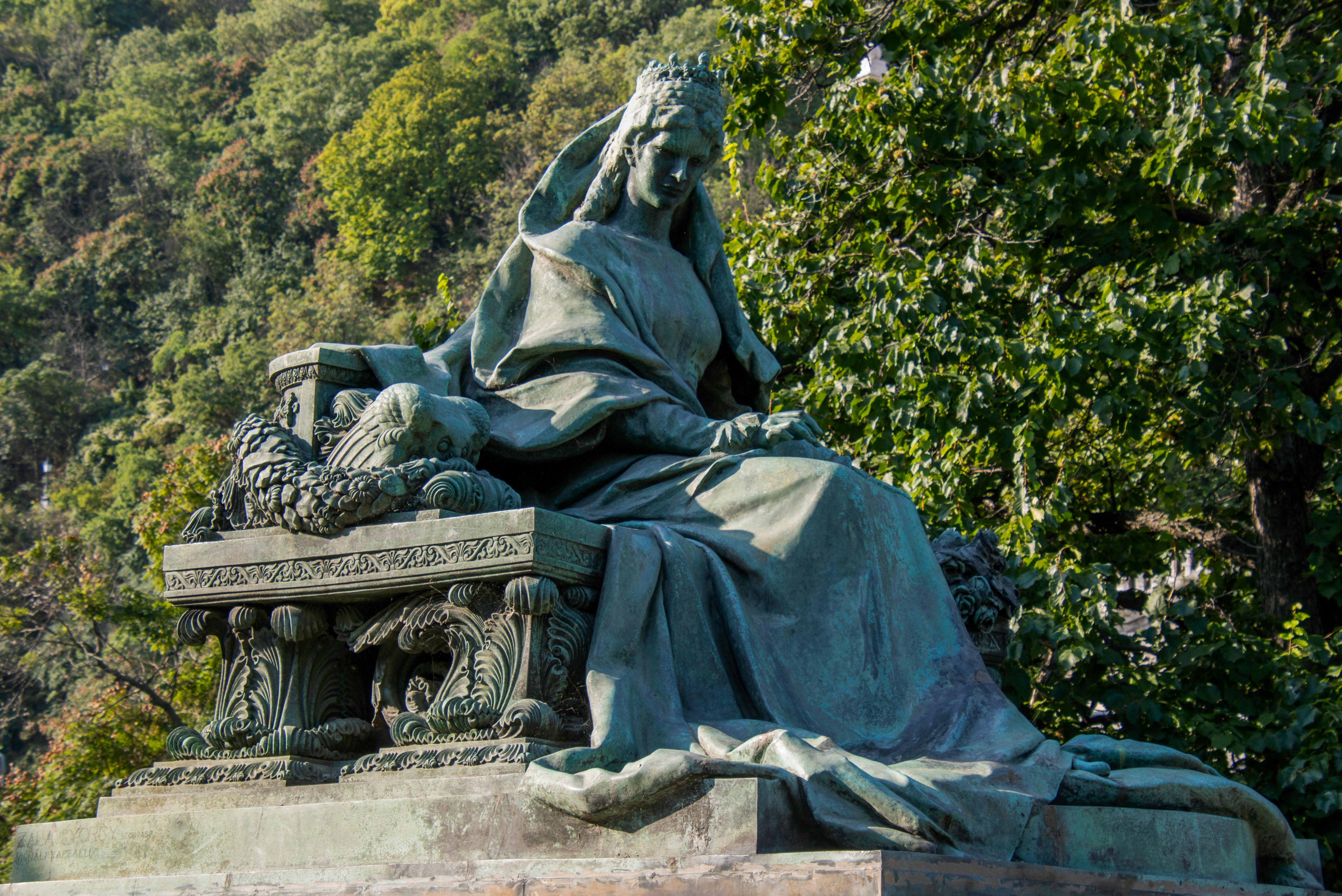 Statue Af Kejserinde Elisabeth Denkmal