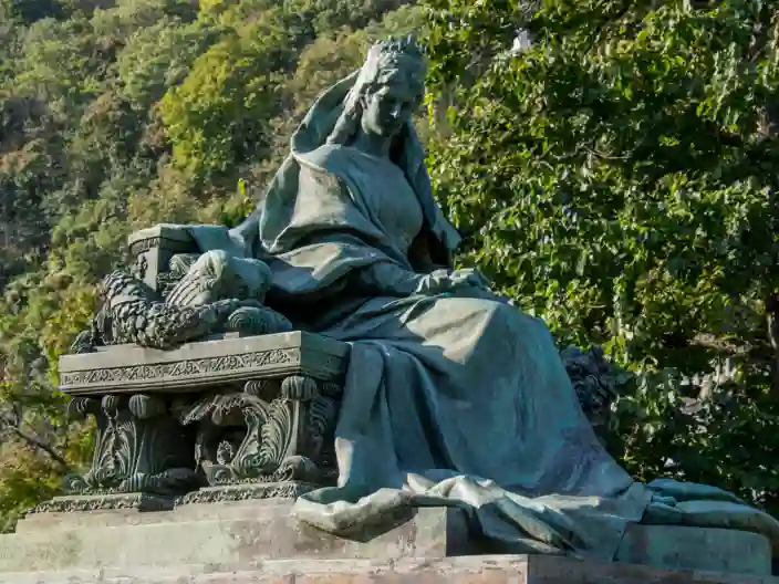 Statue Af Kejserinde Elisabeth Denkmal