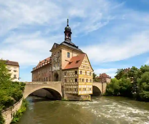 Det gamle rådhuset i Bamberg