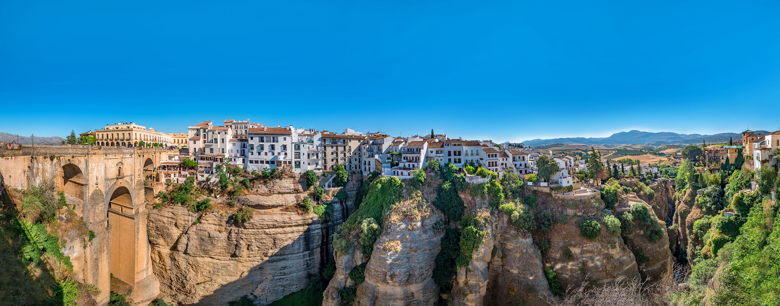 Panoramaudsigt over Ronda