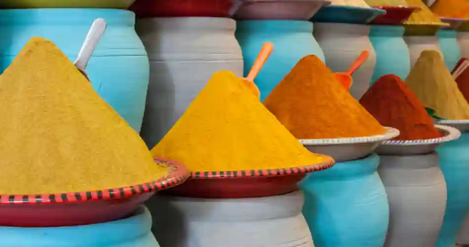 Krydderier i Marrakech