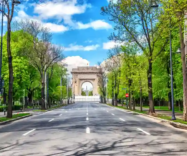 Triumfbuen i Bucuresti