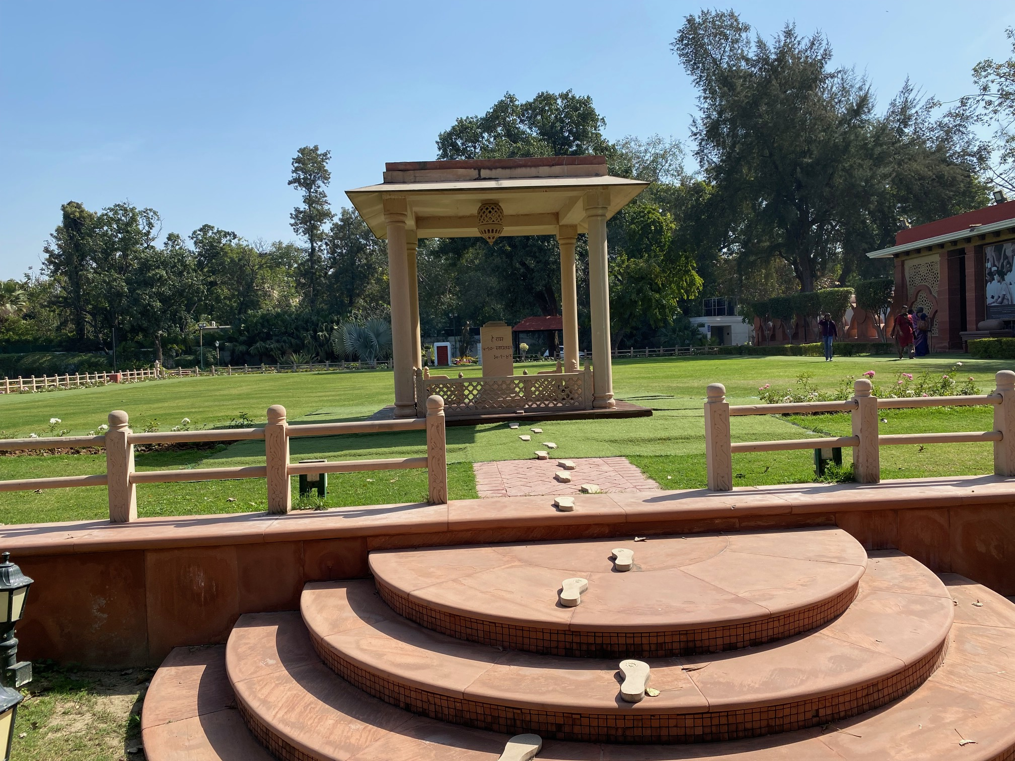 Gandhi, privat foto fra Kirsten