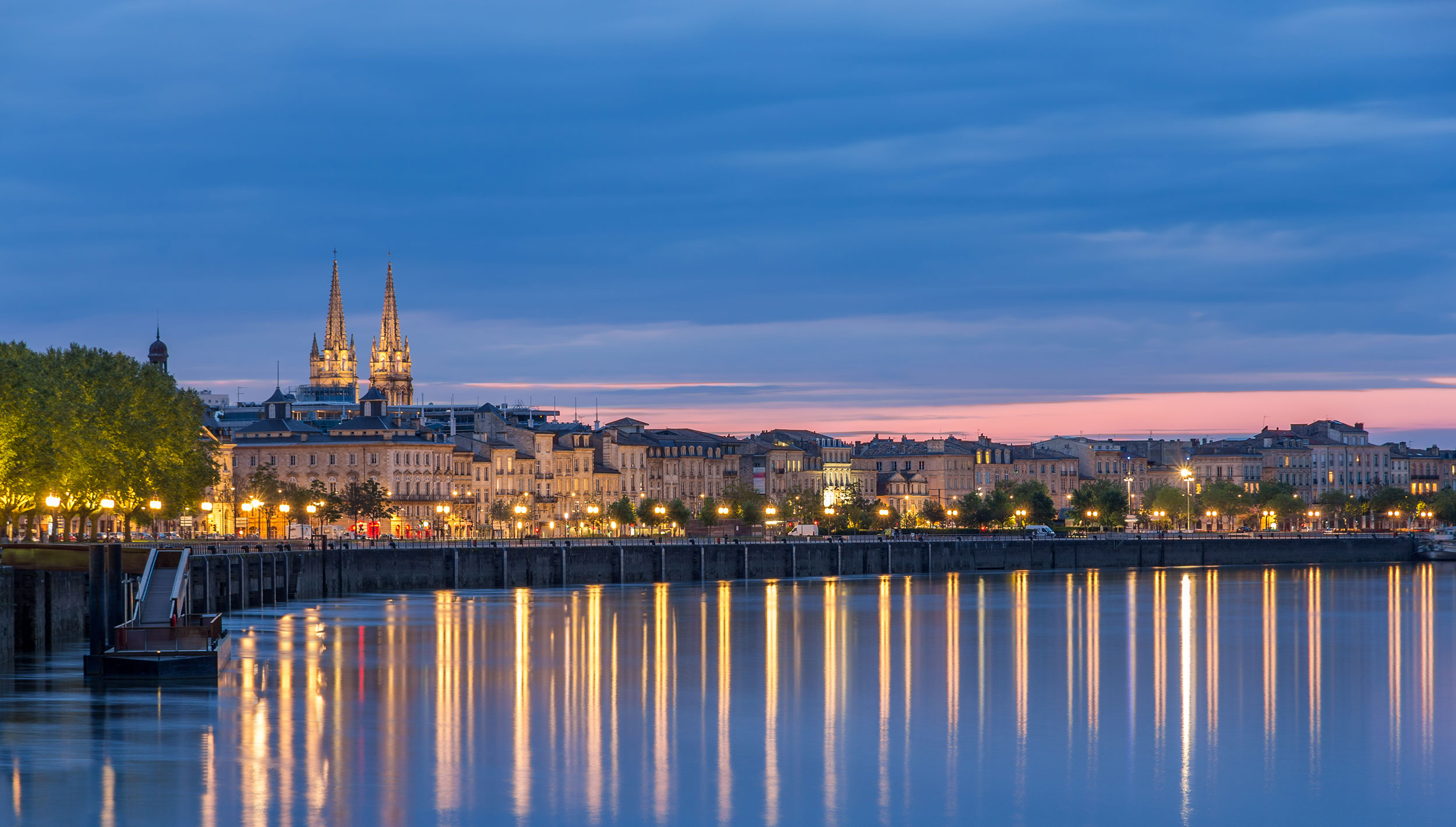 Aften i Bordeaux