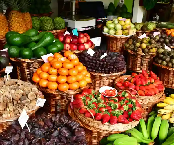 Markedet i Funchal, Madeira