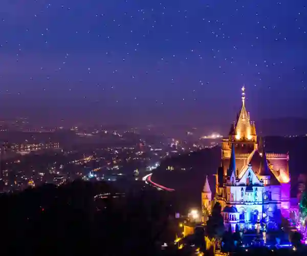 Drachenfels slott i Köningswinter