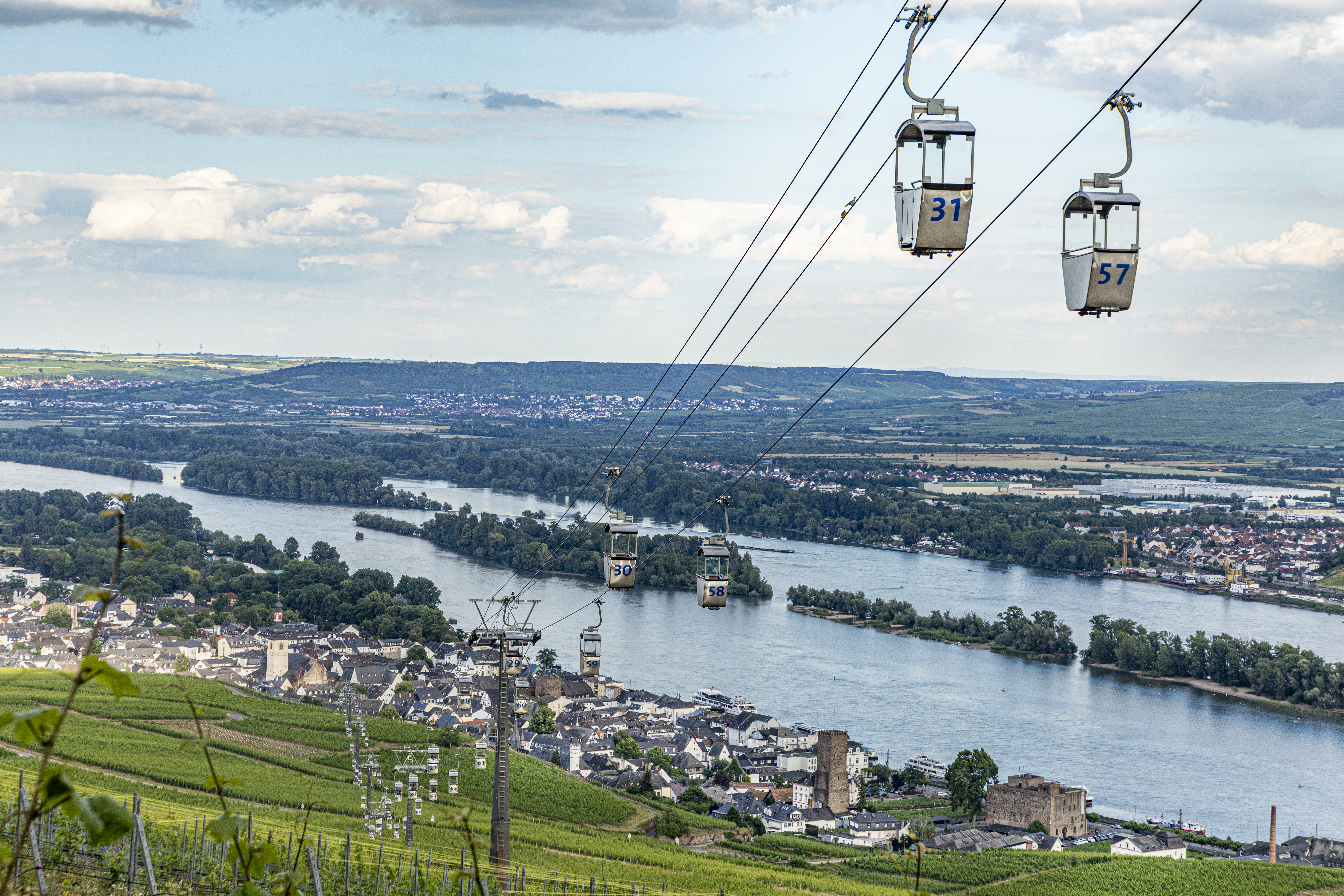 Svævebane ved Rüdesheim