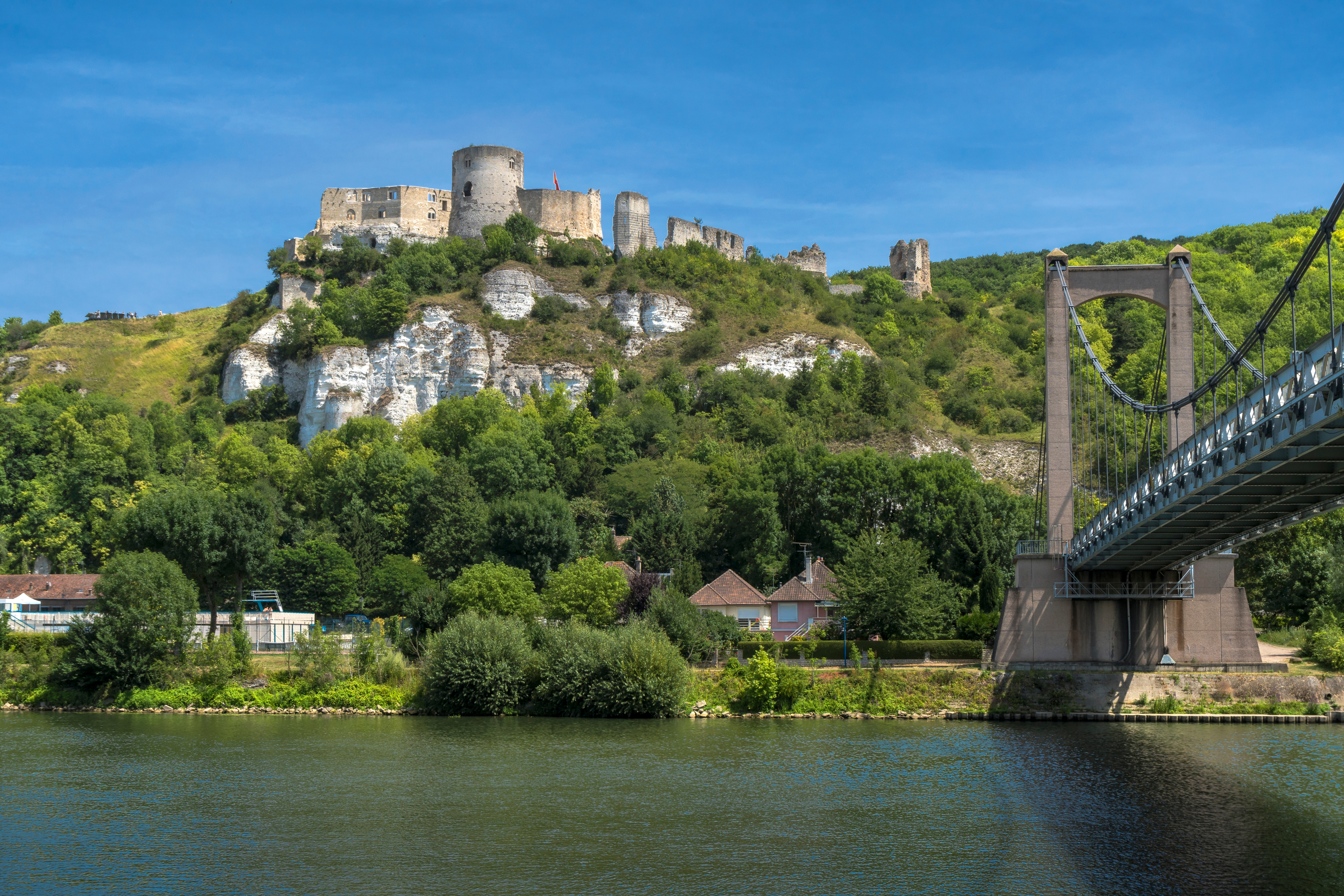 Château Gaillard ved Les Andelys