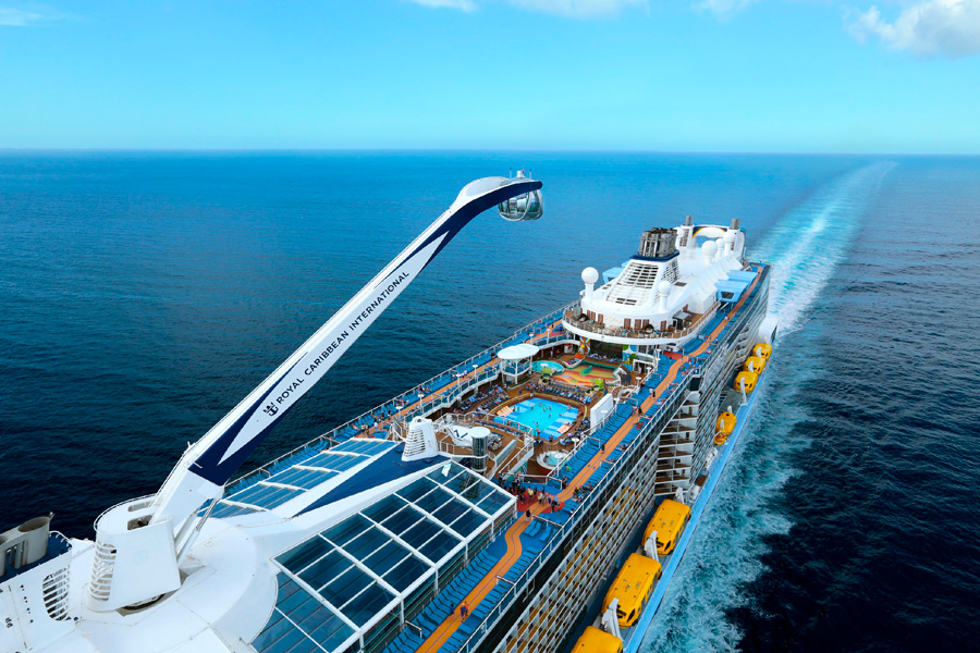 Anthem of the Seas med "utsiktsarmen" North Star