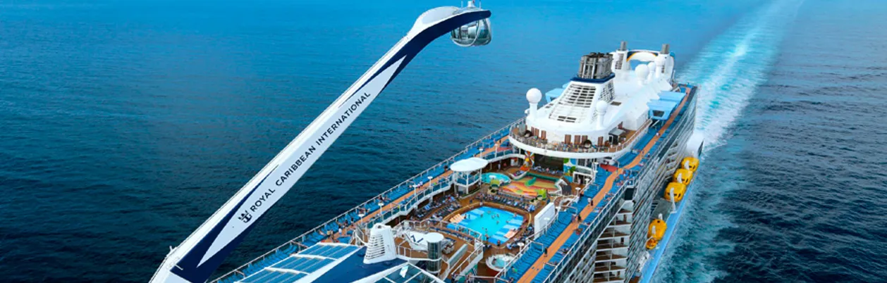 Anthem of the Seas med "utsiktsarmen" North Star