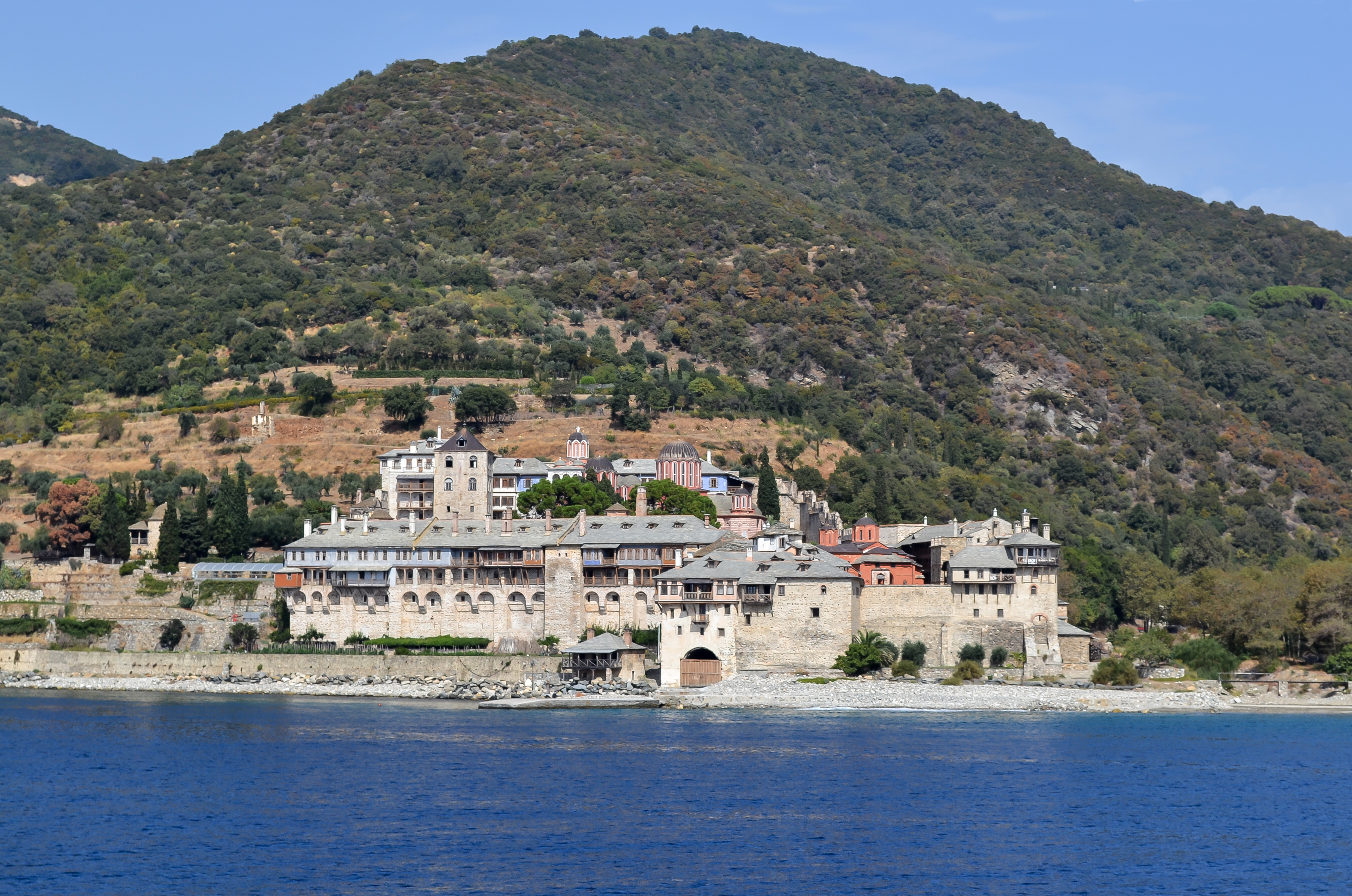 Mt Athos set fra havet