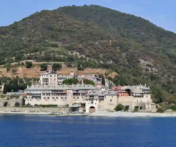 Mt Athos set fra havet