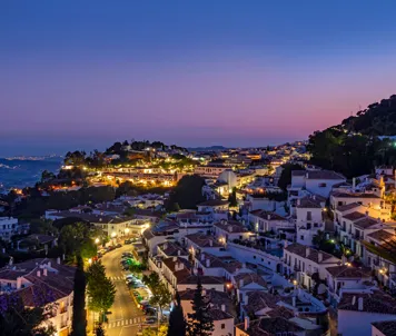 Aftenudsigt over Mijas