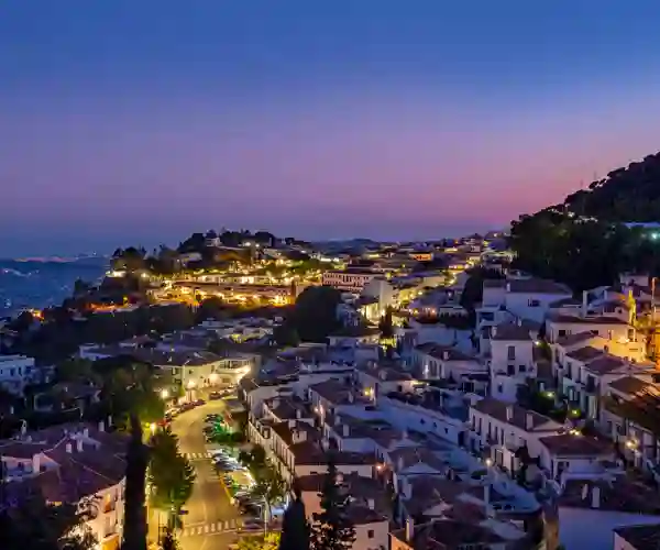 Aftenudsigt over Mijas