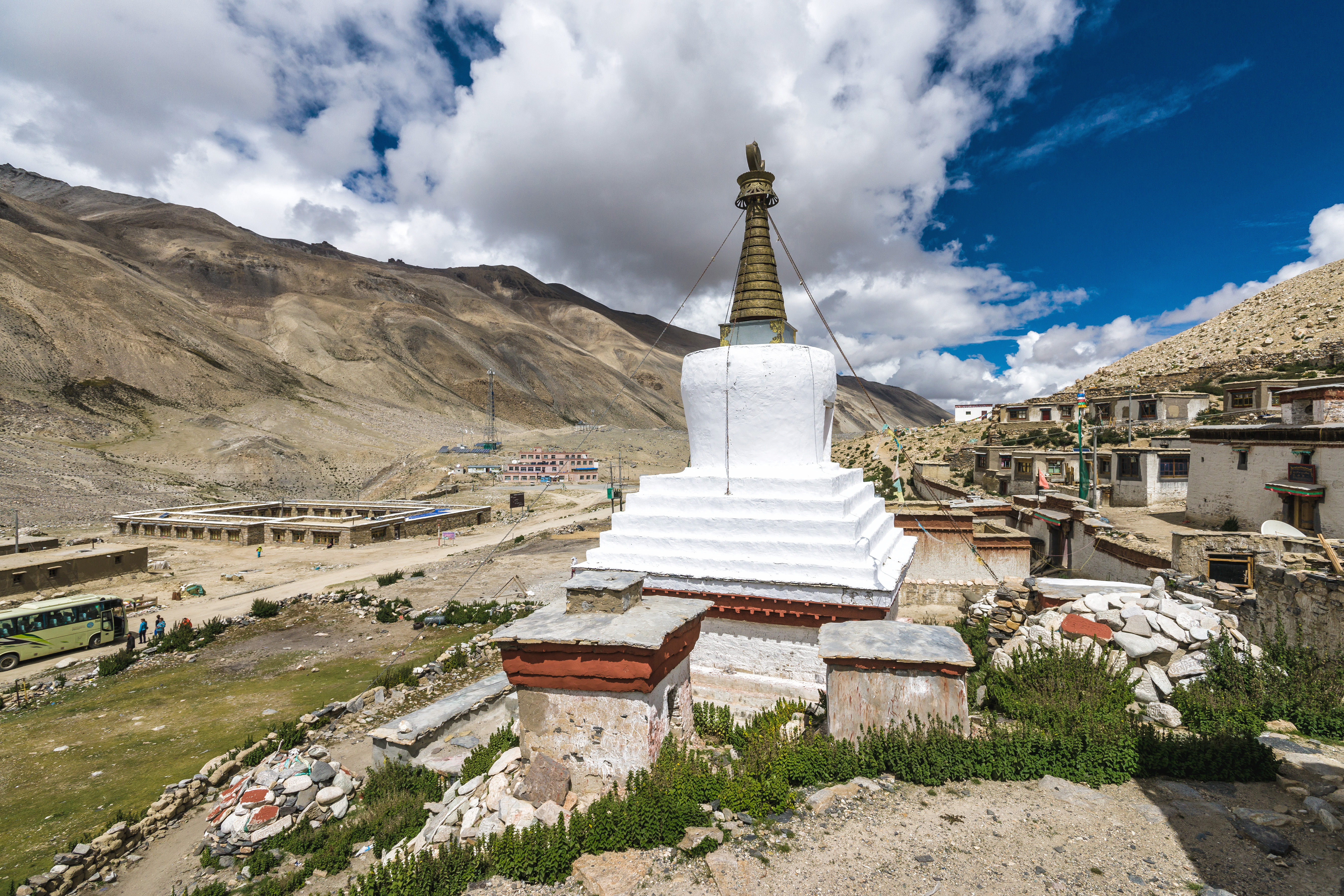 Buddhistklosteret Rongbuk