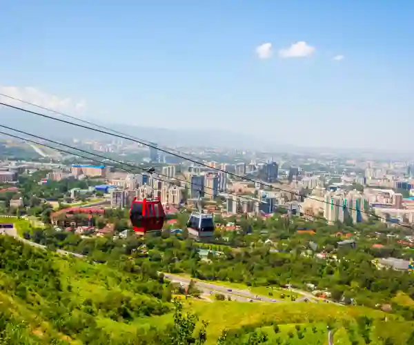 Gondol til Kok Tobe-høyden