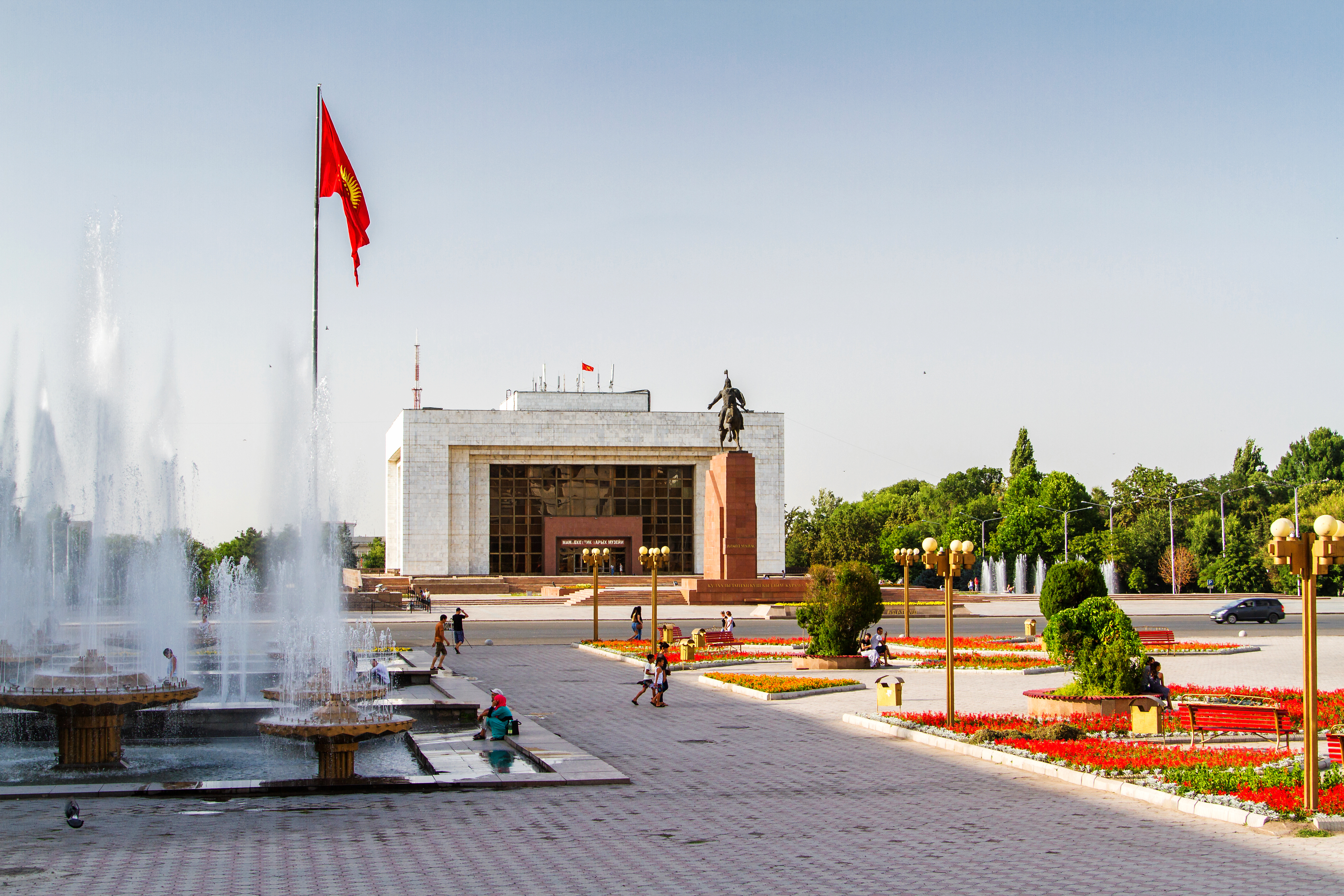 Ala Too-plassen i Bishkek