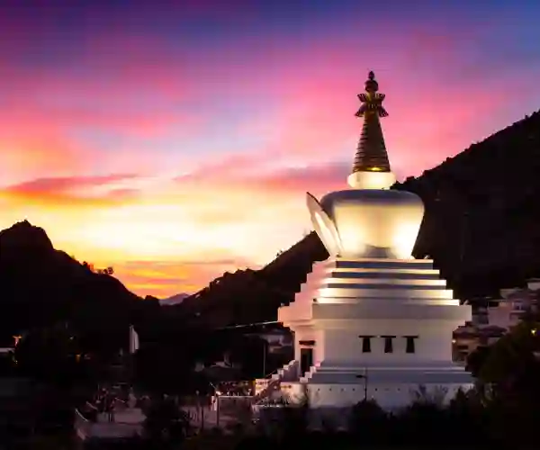 Buddist Stupa i Benalmádena