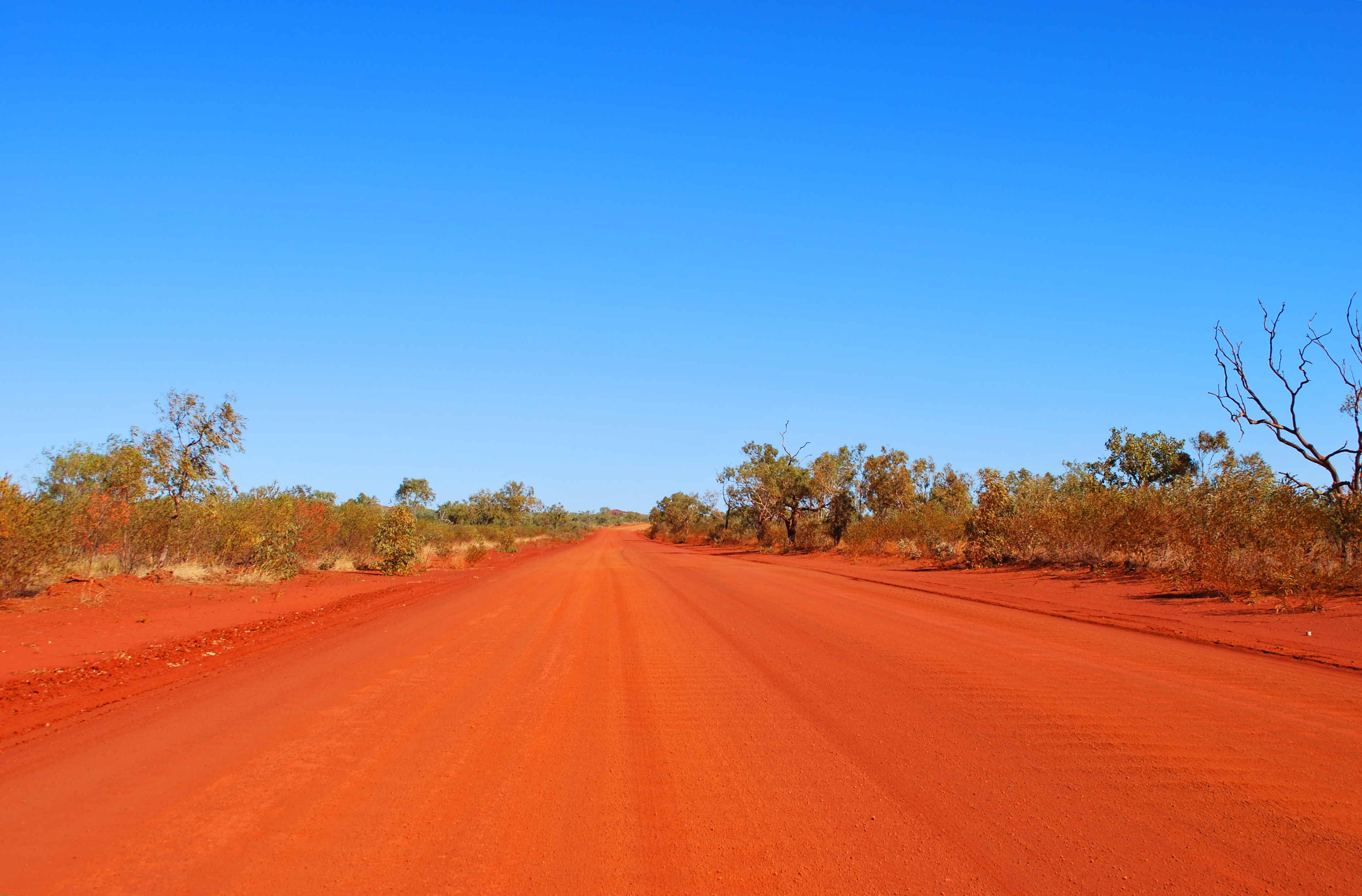 Outback vej i Red Center