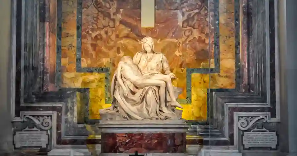 Pietá - Maria med den døde Jesus