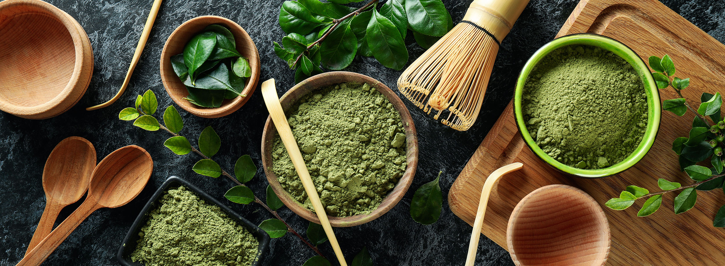 Japansk te med matcha