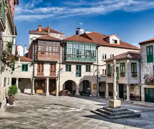 Plaza de la Leña i Pontevedra