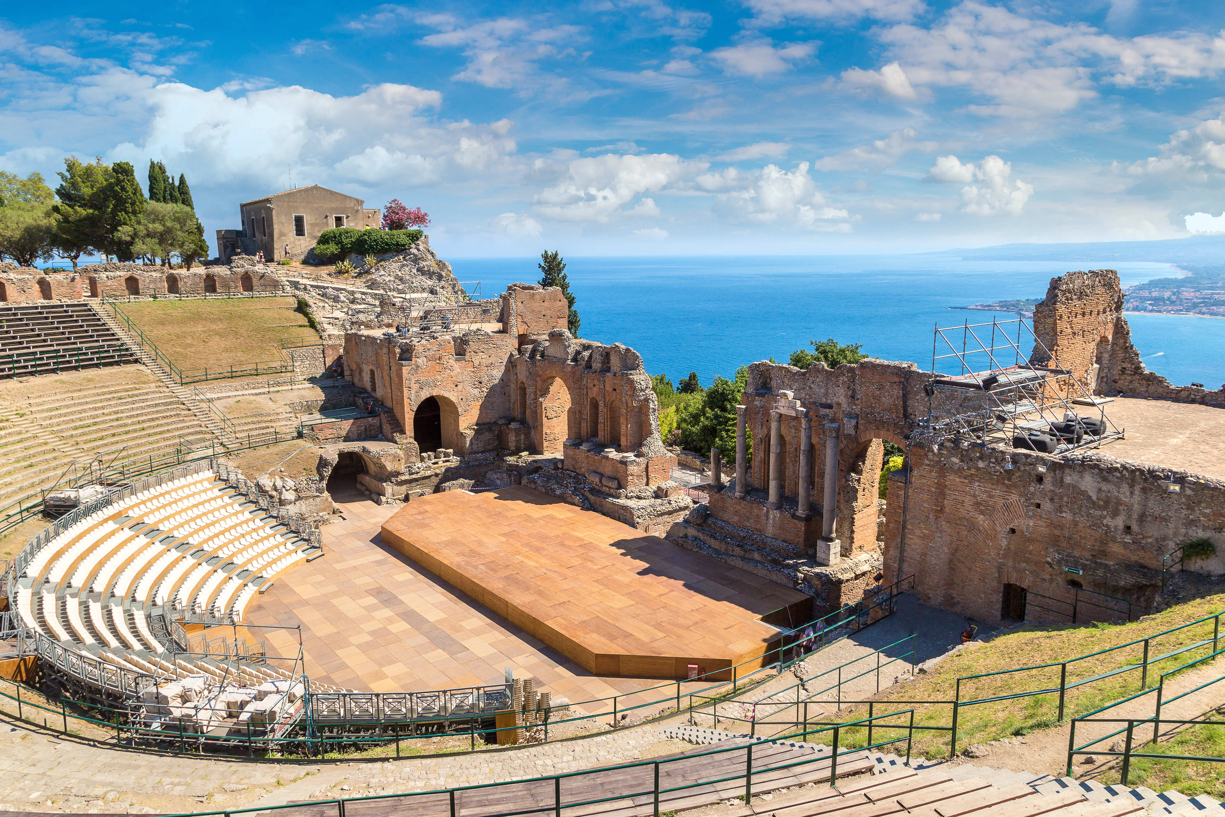 Det antikke teater i Taormina
